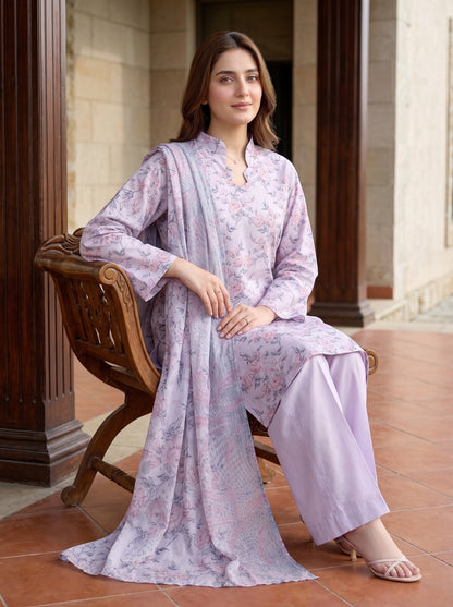 ZARNAB 3pcs Un-Stitched Printed Lawn [D-5443]