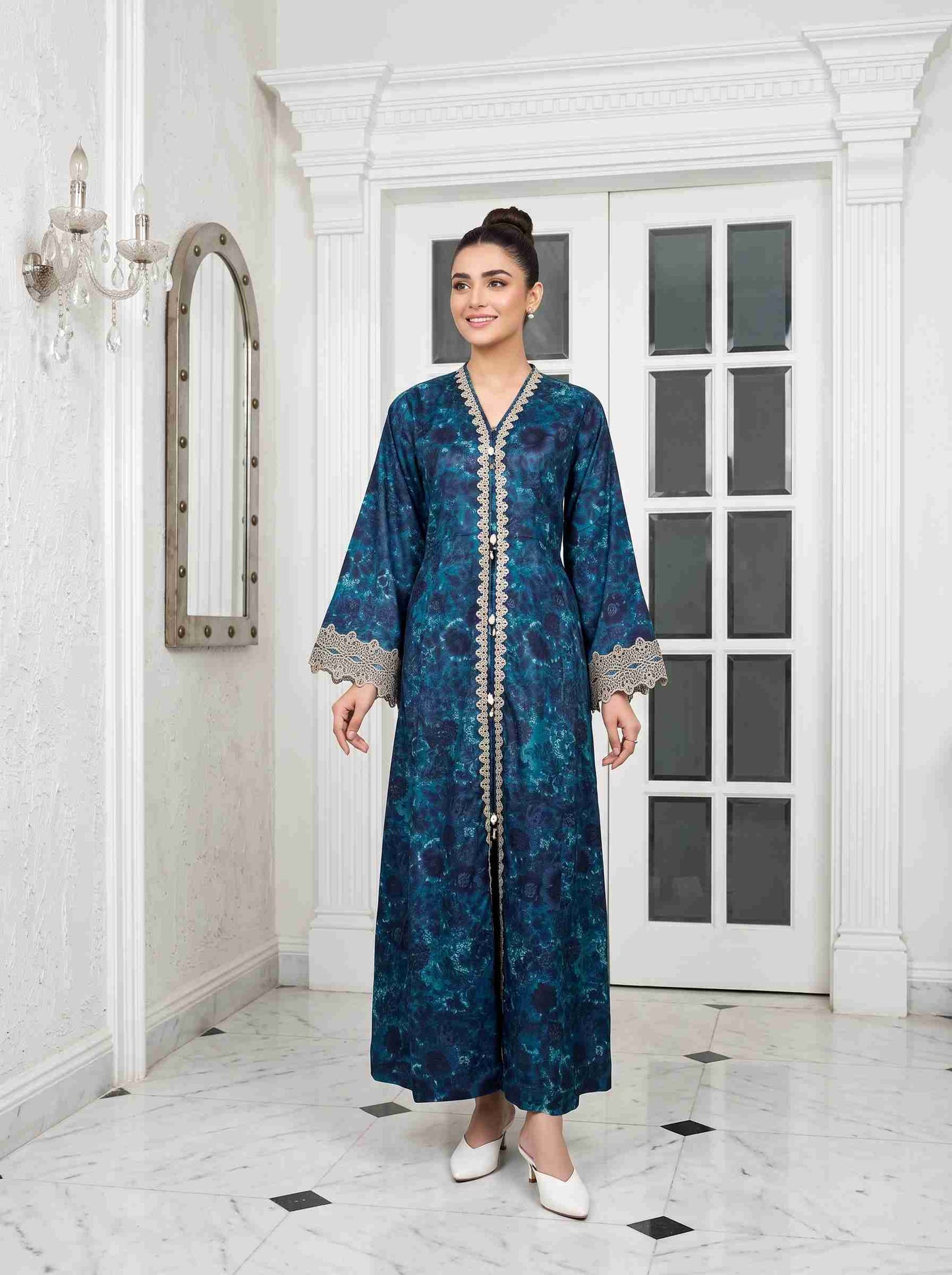 JAHAAN 2pcs Stitched Emb Printed Lawn [D-3888]