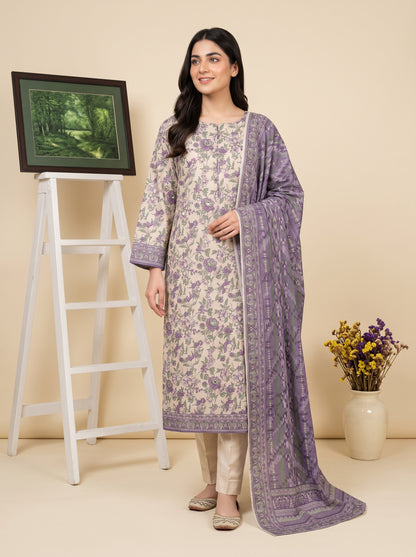 LAVINIA 3pcs Un-Stitched Printed Lawn [D-05]