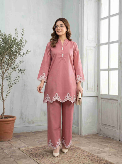 PAIMANA 2pcs Stitched Emb Cotton [D-4413]