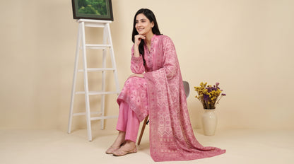 LAVINIA 3pcs Un-Stitched Printed Lawn [D-09]