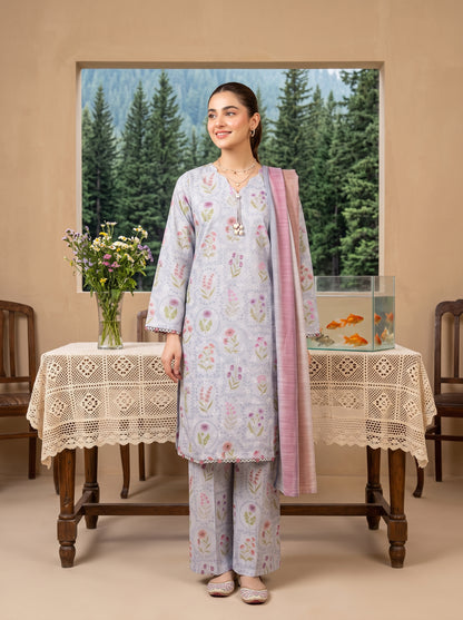 HAYAL V1 Stitched Emb Printed Lawn [D-4517]