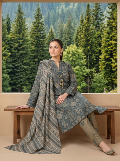 HAYAL V1 Stitched Emb Printed Lawn [D-4520]