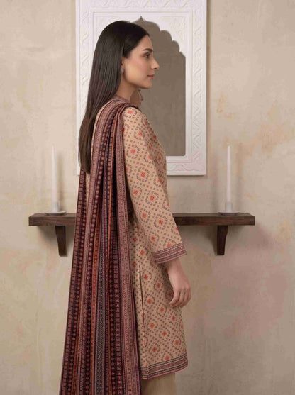INAYA 3pcs Stitched Printed Lawn [D-5125]