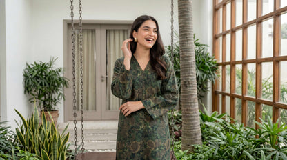 Rehma 2pcs Stitched Printed Cotton [D-3873]