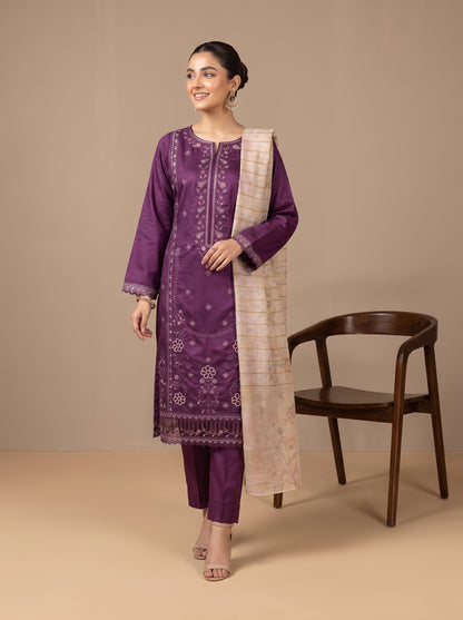 AMAYA 3pcs Un-Stitched Emb Viscose [D-5257]