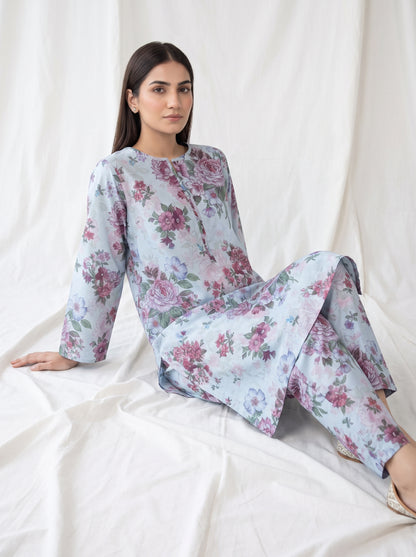 Elyora 2pcs Stitched Printed Cotton [D-4364]