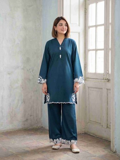 PAIMANA 2pcs Stitched Emb Cotton [D-4412]
