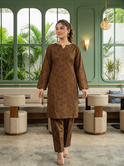 MEHER 2pcs Stitched Printed Staple [D-6061]