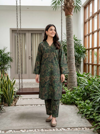 Rehma 2pcs Stitched Printed Cotton [D-3873]