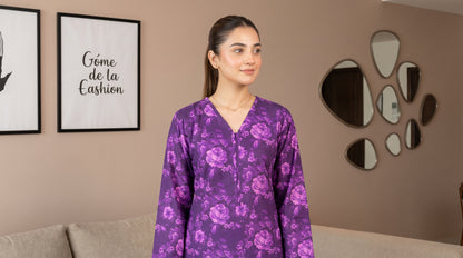 OLVERA 2pcs Stitched Printed Staple [D-6055]