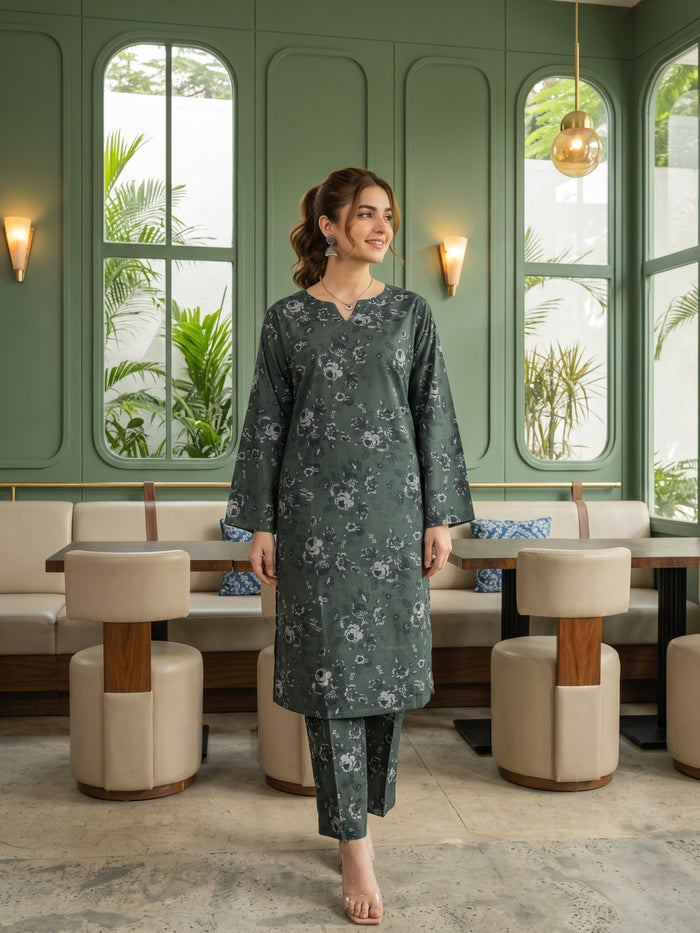 MEHER 2pcs Stitched Printed Staple [D-6056]
