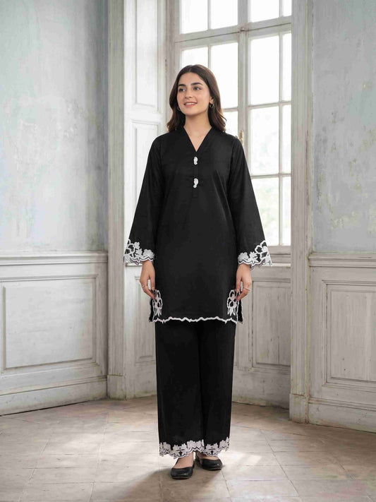 PAIMANA 2pcs Stitched Emb Cotton [D-4414]