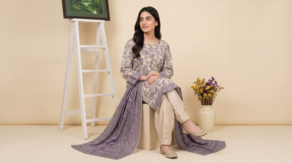 LAVINIA 3pcs Un-Stitched Printed Lawn [D-05]