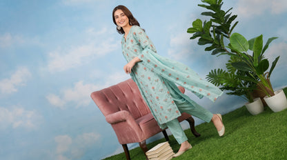SOFIA 3pcs Un-Stitched Emb Cambric [D-4893]