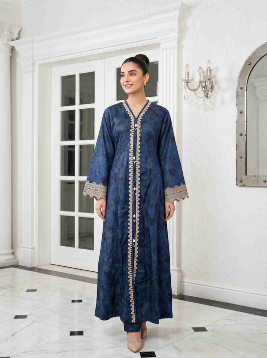 JAHAAN 2pcs Stitched Emb Printed Lawn [D-3889]