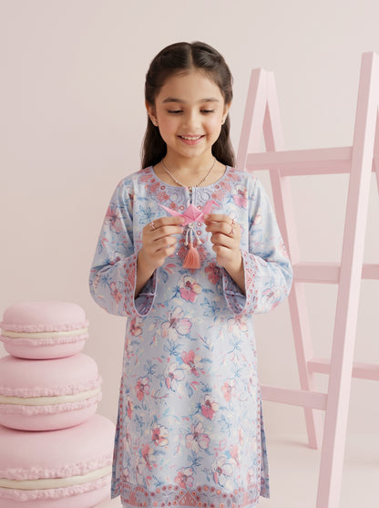 Mini Me 2pcs Stitched Emb Cotton [D-5019]
