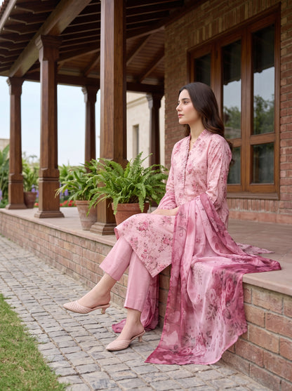 ZARNAB 3pcs Un-Stitched Printed Lawn [D-5441]