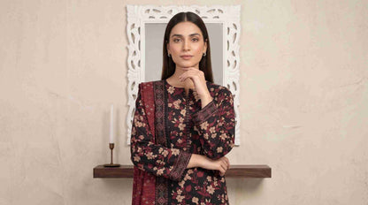 INAYA 3pcs Stitched Printed Lawn [D-5130]