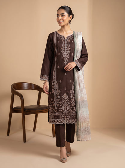 AMAYA 3pcs Un-Stitched Emb Viscose [D-5256]