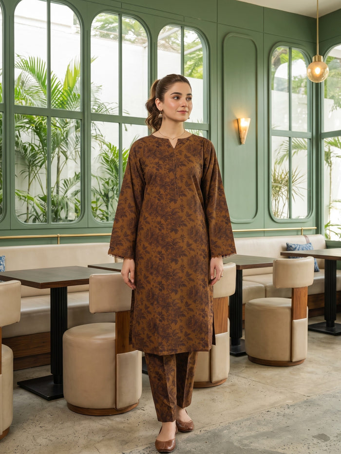 MEHER 2pcs Stitched Printed Staple [D-6064]