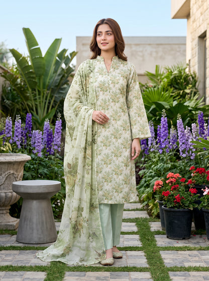 ZARNAB 3pcs Un-Stitched Printed Lawn [D-5436]