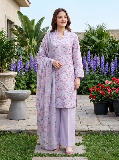 ZARNAB 3pcs Un-Stitched Printed Lawn [D-5443]