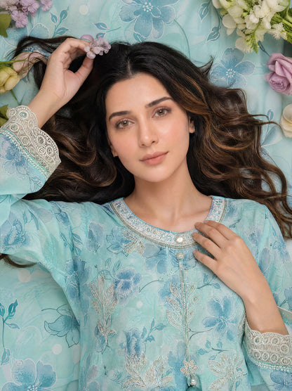 REEM 3pcs Un-Stitched Emb Printed Lawn [D-4044]