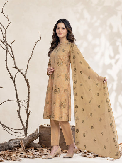 ZARIA 3pcs Un-Stitched Emb Cambric [D-4378]