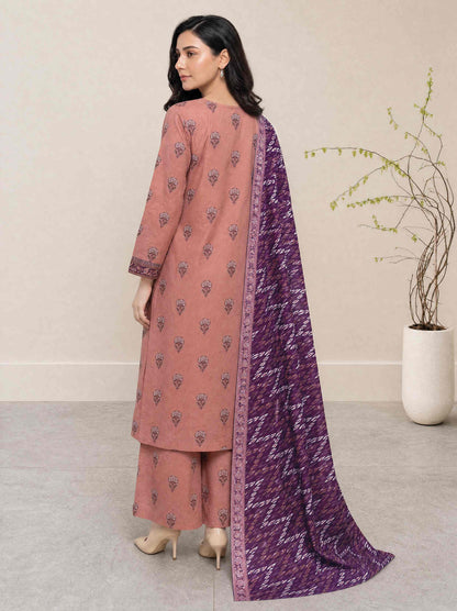Melis 3pcs Un-Stitched Printed Lawn [D-4574]