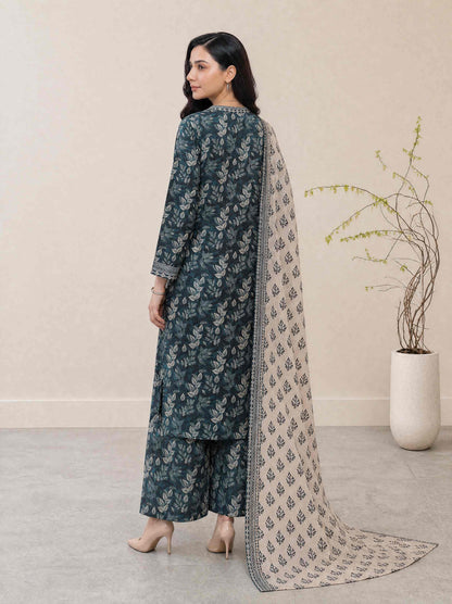 Melis 3pcs Un-Stitched Printed Lawn [D-4577]