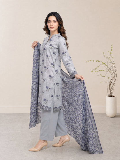 FIZA 3pcs Stitched Printed Lawn [D-1320]