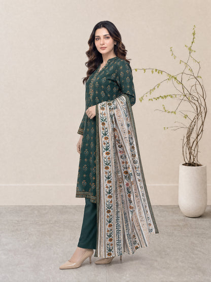 Melian 3Pcs Unstitched Printed Lawn [D-5128]