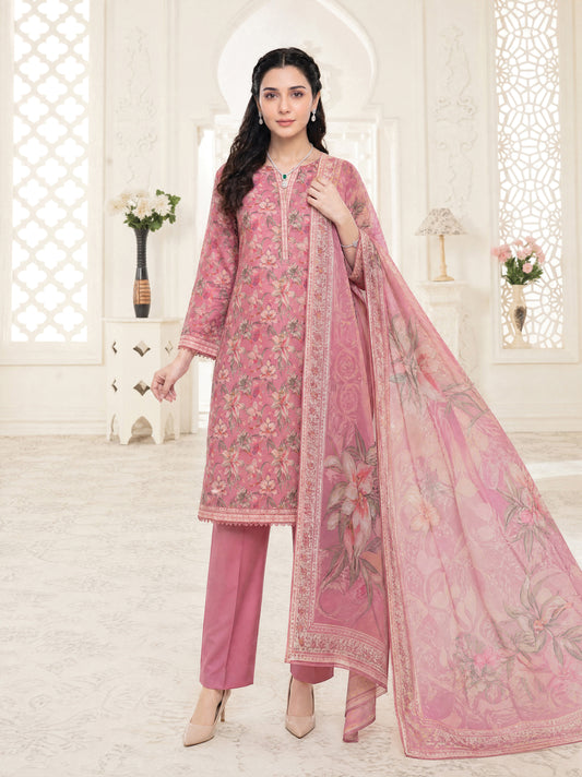 Liam 3pcs Un-Stitched Digital Printed Lawn [D-5139]