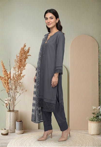 USHNA V1 3pcs Stitched Staple [D-5785]