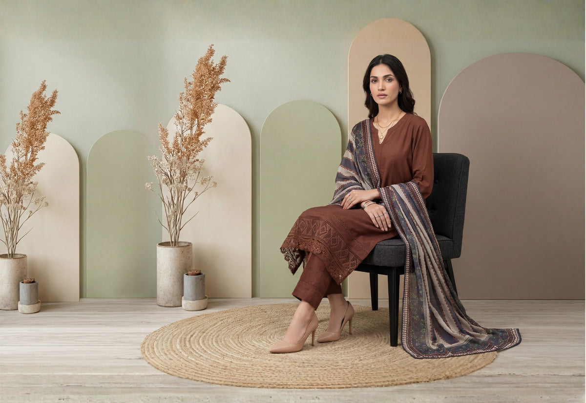 USHNA V2 3pcs Stitched Staple [D-5787]