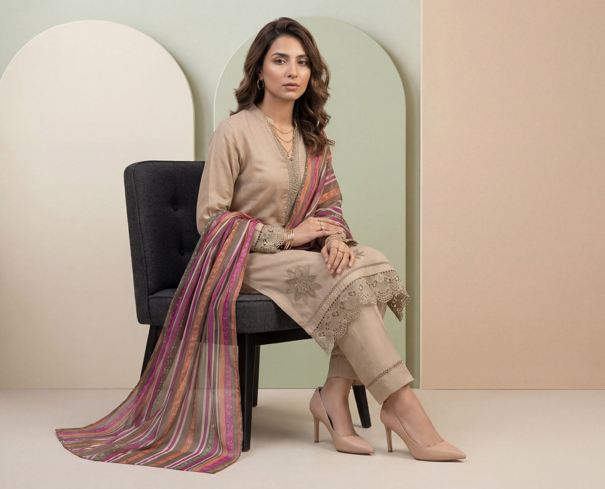 USHNA V2 3pcs Stitched Staple [D-5790]
