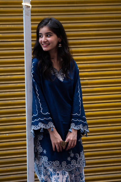 RANG 2pcs Stitched Emb Cotton [D-4444]