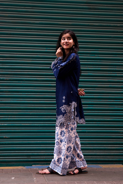 RANG 2pcs Stitched Emb Cotton [D-4444]
