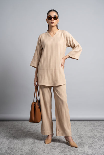 Co-Ord Set Dori Line Cotton TW-2PC004