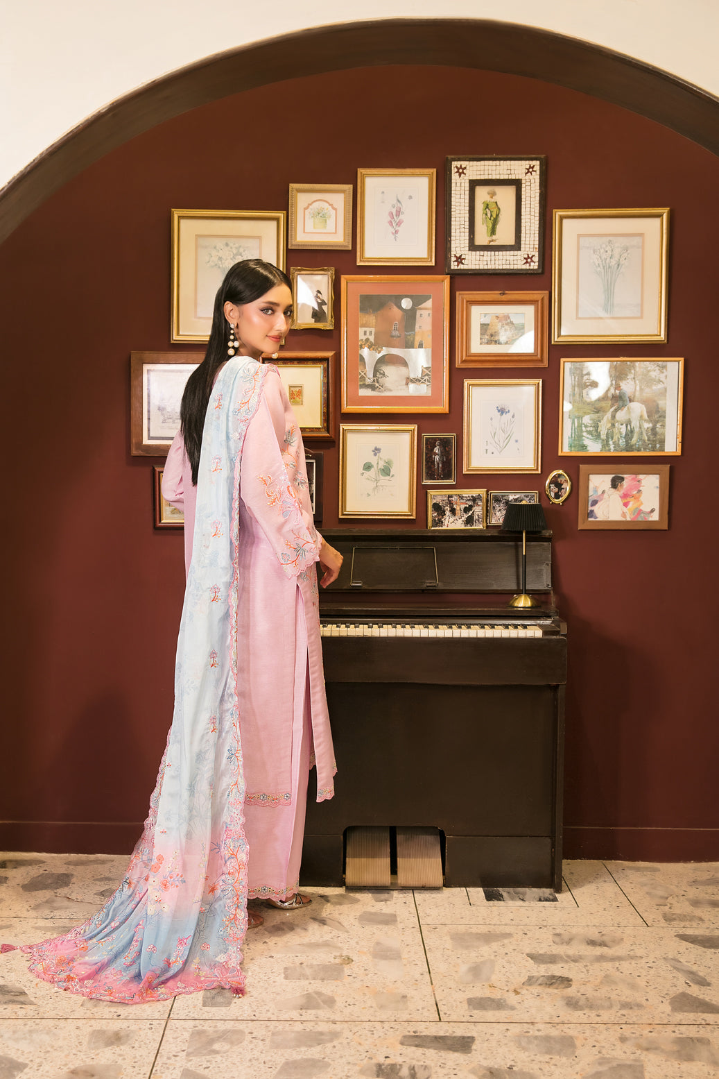 TK-176 Chandni silk 3-pcs