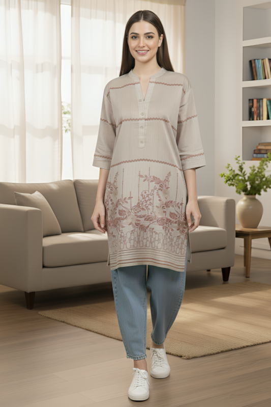 D- 1127 - Rangoli Kurti