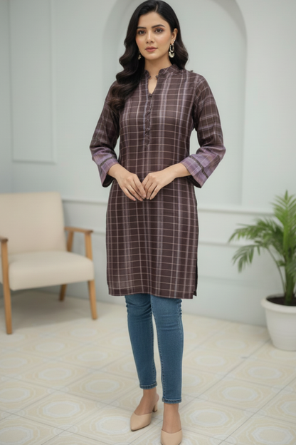 D- 1121 - Rangoli Kurti