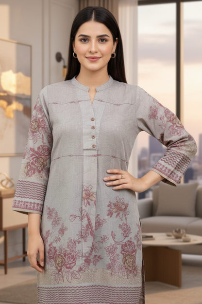 D- 1122 - Rangoli Kurti