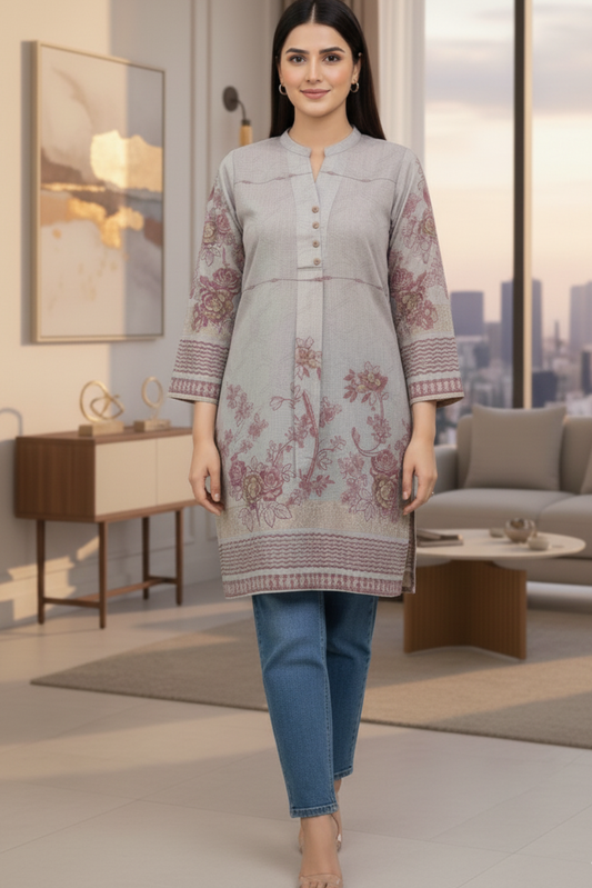 D- 1122 - Rangoli Kurti