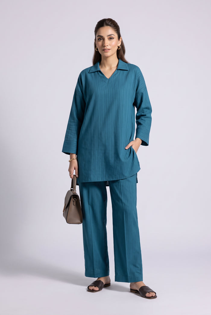 Co-Ord Set Dori Line Cotton TW-2PC005