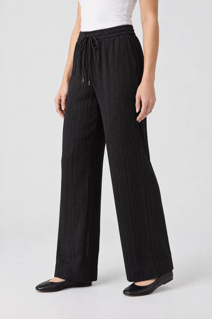 Double Stripe Wide Leg Trouser