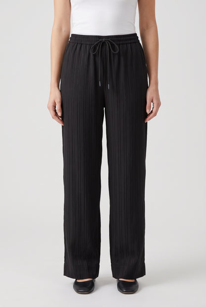 Double Stripe Wide Leg Trouser
